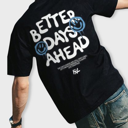 Losece | Mens's Oversized Shirt - Better Days Ahead