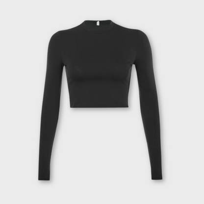 Losece | Women's Long Sleeve Crop Top