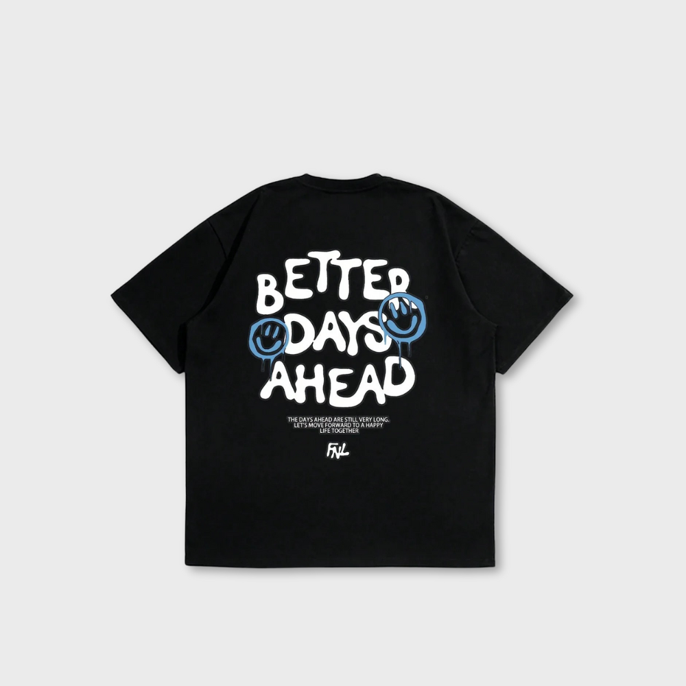 Losece | Mens's Oversized Shirt - Better Days Ahead