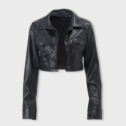 Losece | Women's Chic Leather Jacket