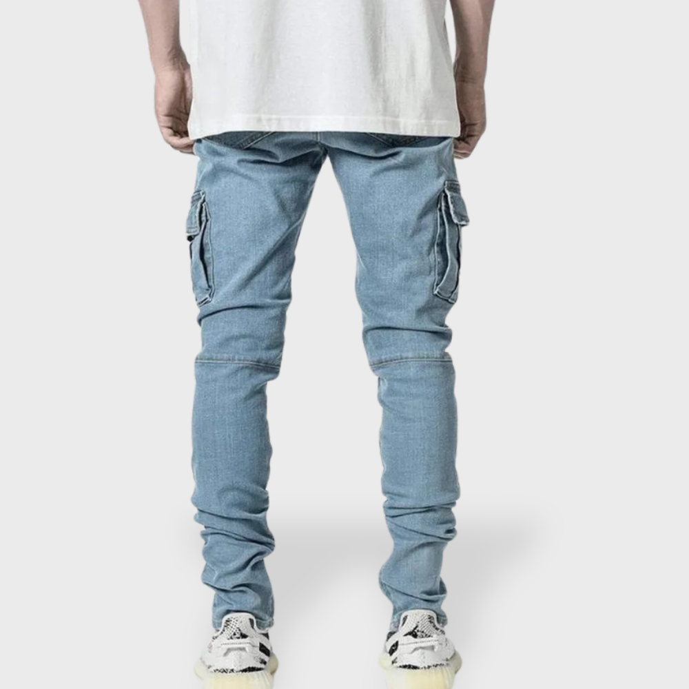 Losece | Men's Cargo Denim Jeans