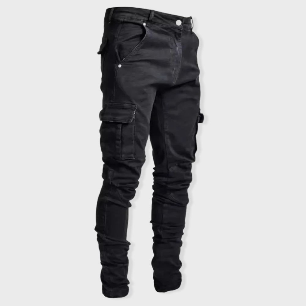 Losece | Men's Cargo Denim Jeans