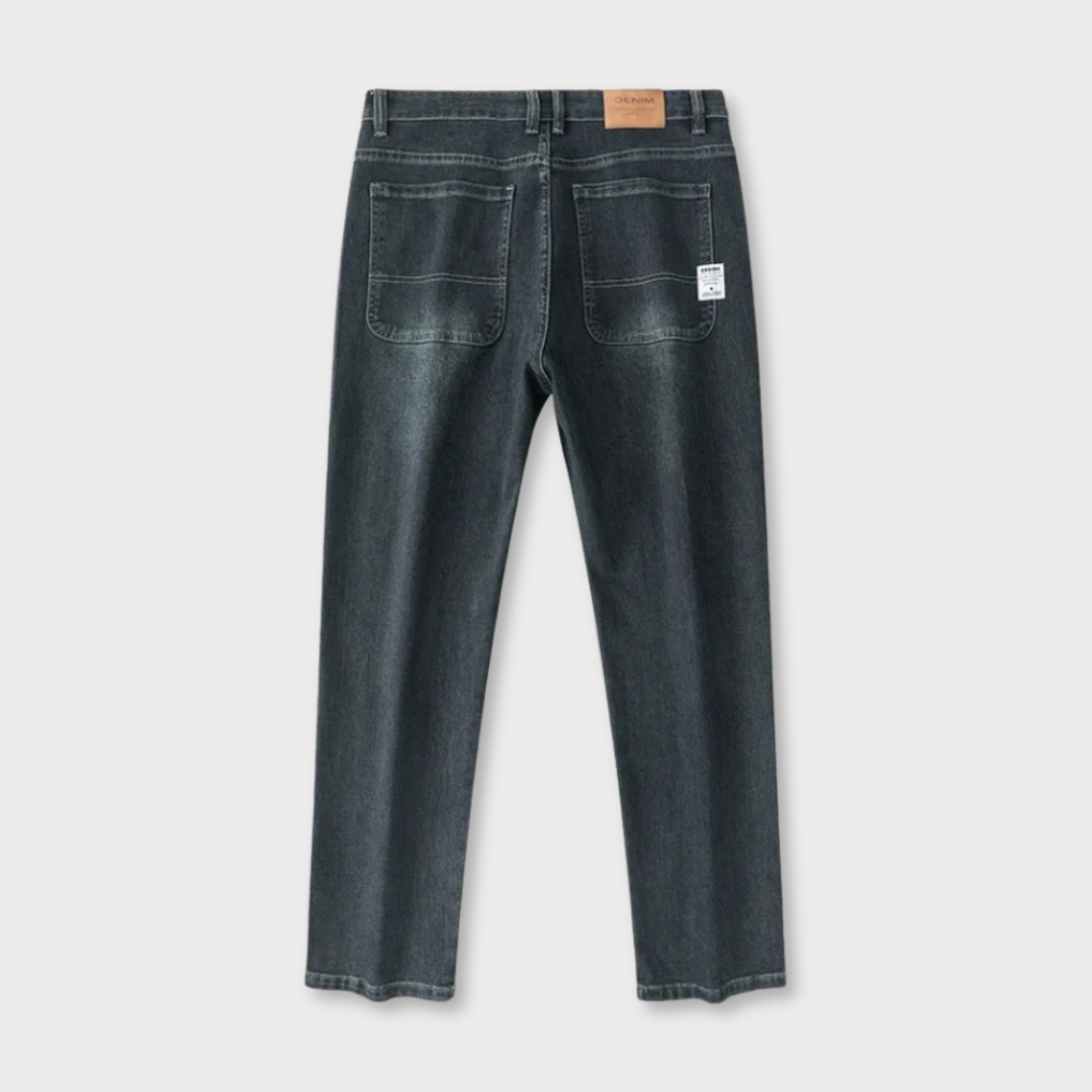 Losece | Men's Casual Wide-Leg Denim Jeans