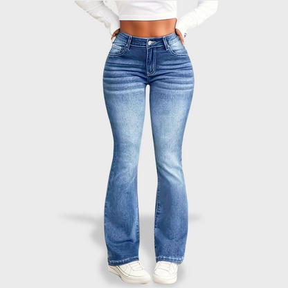 Losece | Women's Denim Flared Jeans