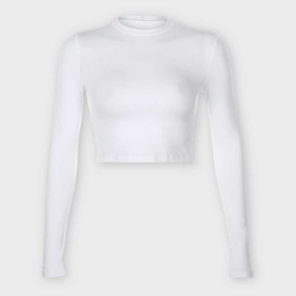 Losece | Women's Long Sleeve Crop Top