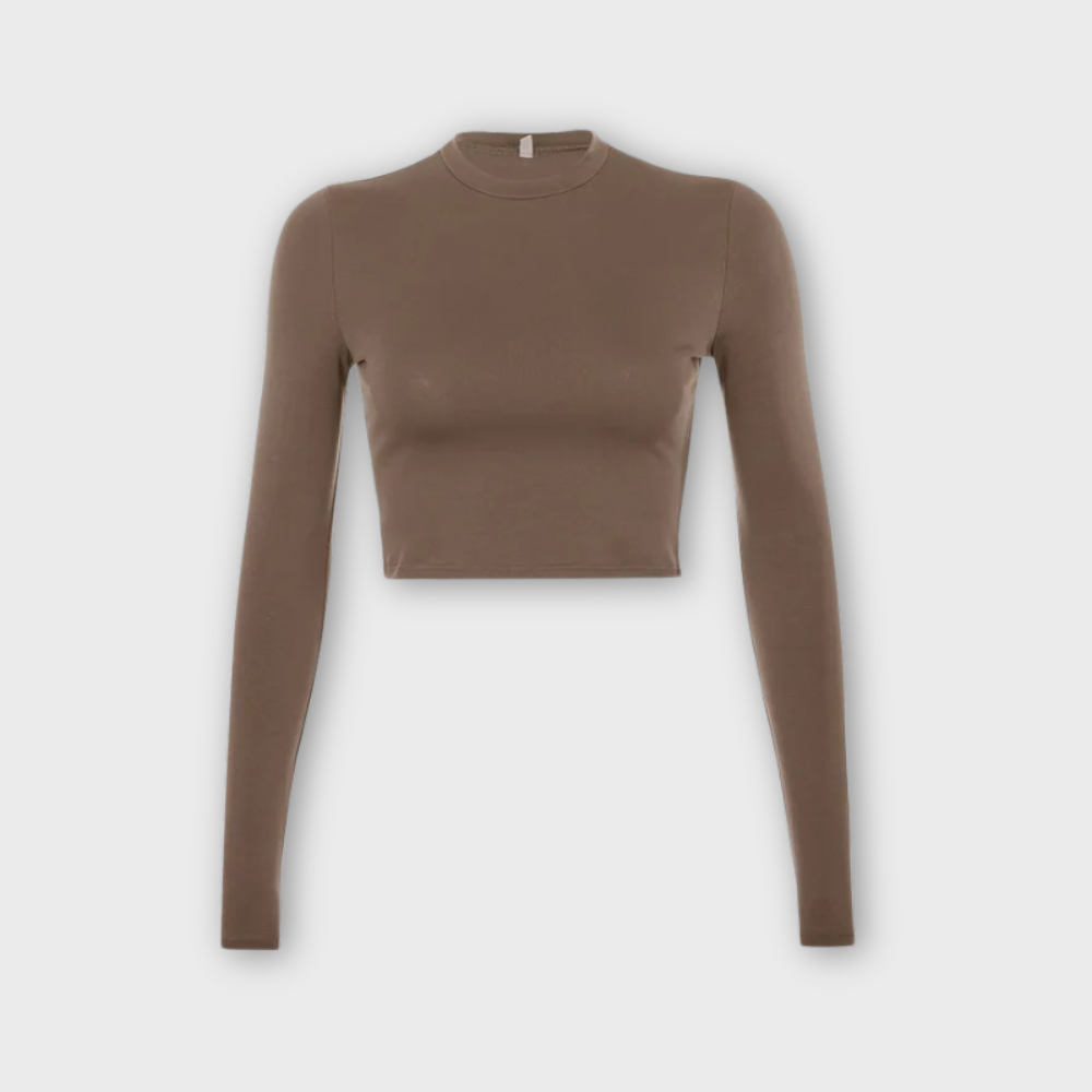 Losece | Women's Long Sleeve Crop Top